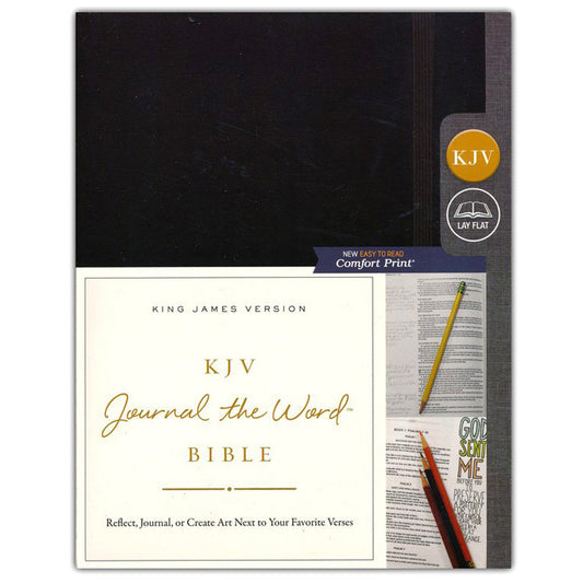 KJV Journal: The Word Bible Red Letter Black (Comfort Print)(Hardcover)