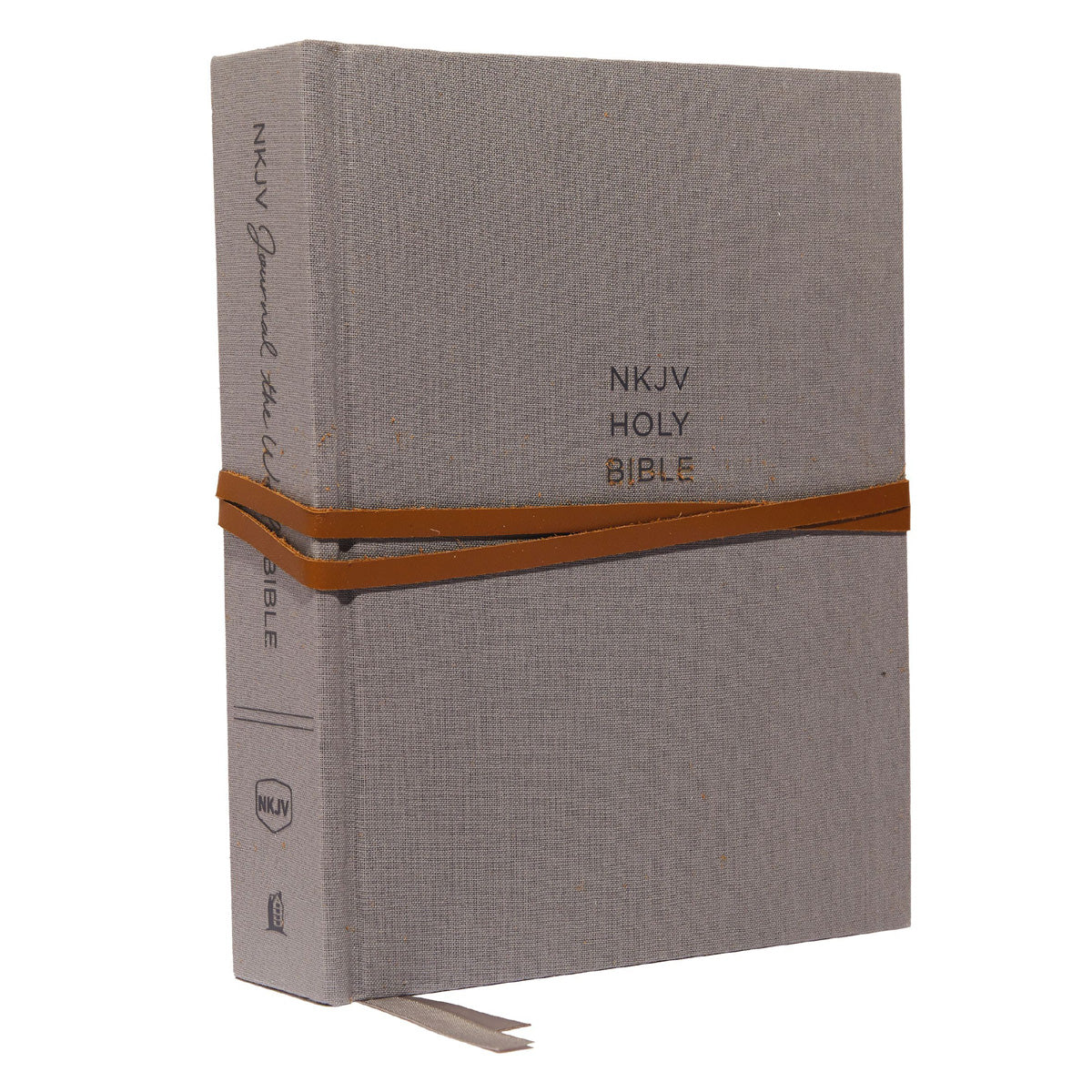 NKJV Journal The Word Bible Red Letter Edition Gray (Comfort Print)(Hardcover)