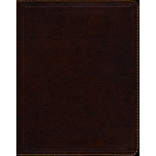 NKJV Journal The Word Bible Red Letter Ed Brown (Comfort Print)(Bonded Leather)