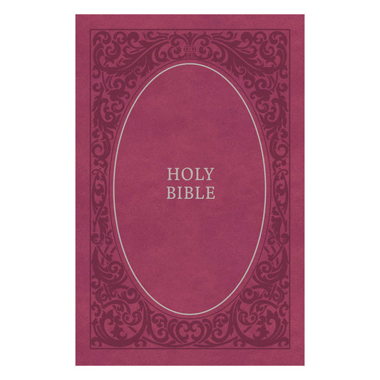 NKJV Holy Bible Soft Touch Edition Pink (Comfort Print)(Imitation Leather)