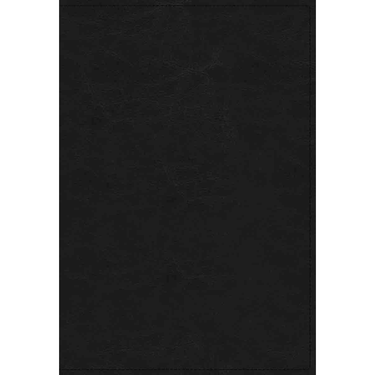 NKJV Open Bible Red Letter Indexed Black (Comfort Print)(Imitation Leather)