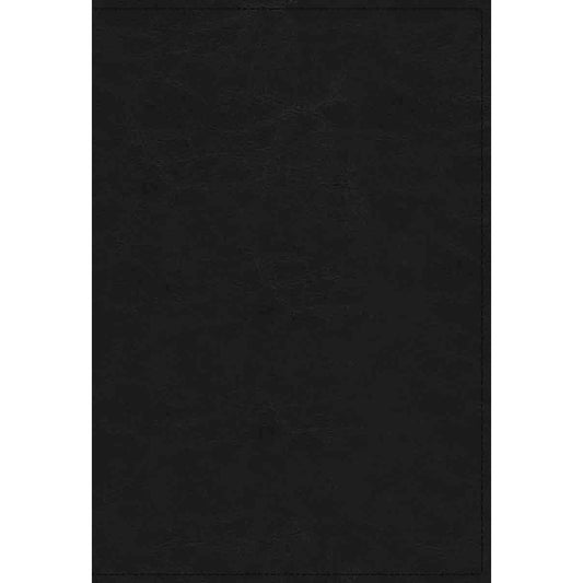 NKJV Open Bible Red Letter Indexed Black (Comfort Print)(Imitation Leather)