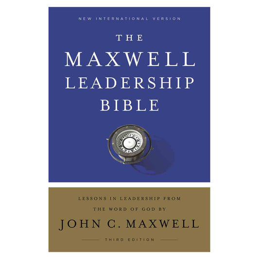 NIV Maxwell Leadership Bible 3rd Edition (Comfort Print)(Hardcover)