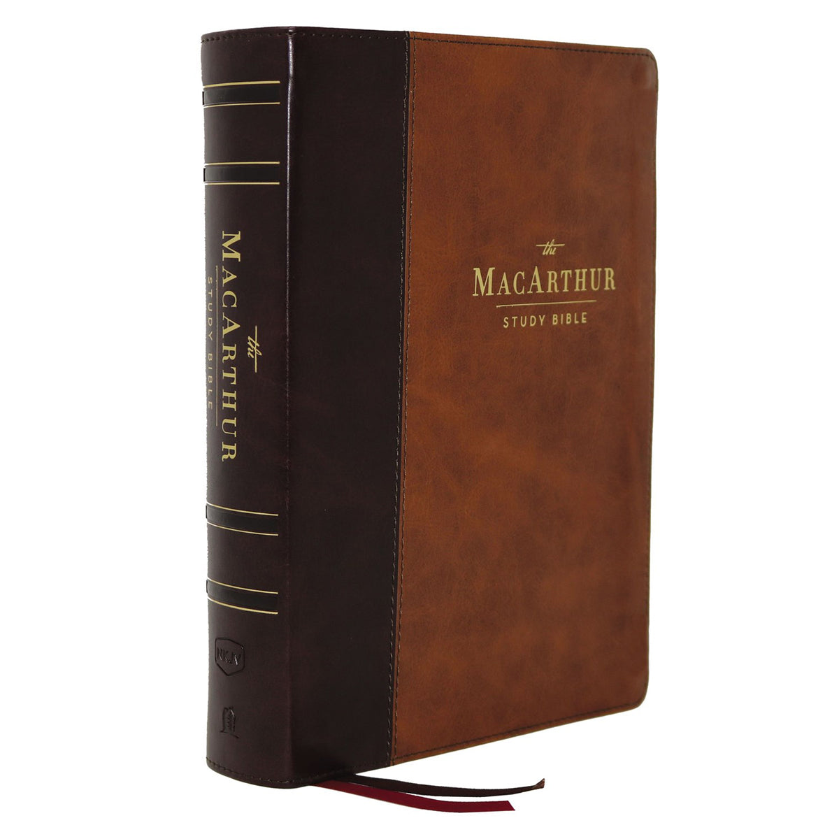 NKJV MacArthur Study Bible 2nd Edition Brown (Comfort Print)(Imitation Leather)