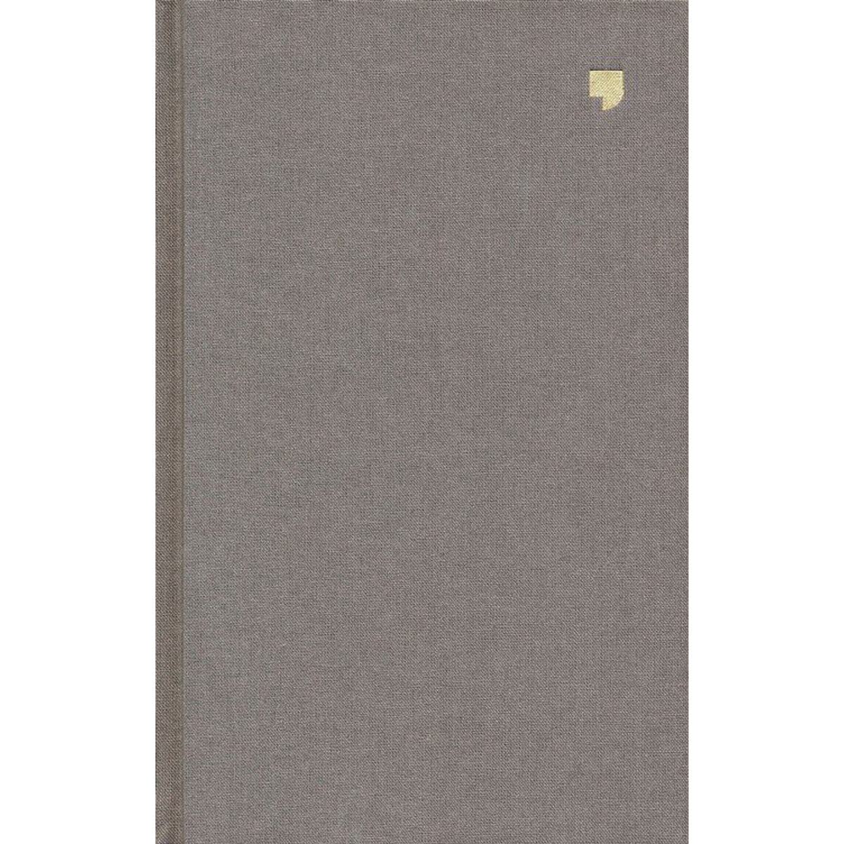 NET Bible Thinline Cloth Over Board Gray (Comfort Print)(Hardcover)