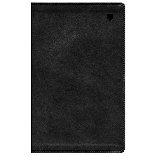 NET Bible Thinline Indexed Black (Comfort Print)(Imitation Leather)