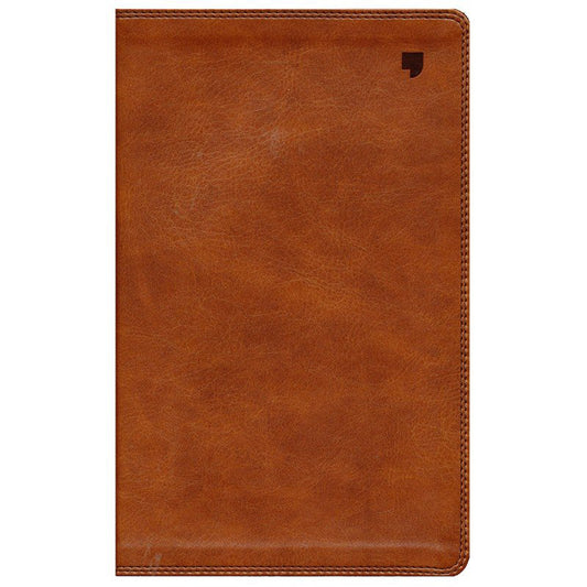 NET Bible Thinline Brown (Comfort Print)(Imitation Leather)