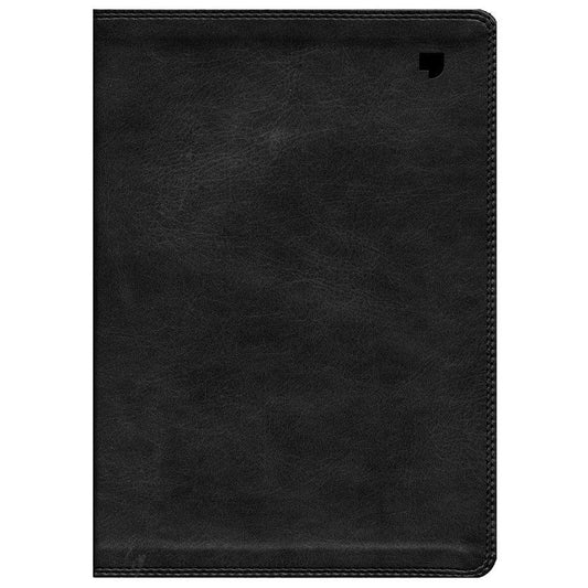 NET Bible Thinline Large Print Black (Comfort Print)(Imitation Leather)