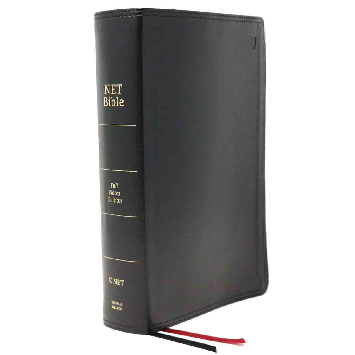 NET Bible Full-Notes Edition Indexed Black (Comfort Print)(Imitation Leather)