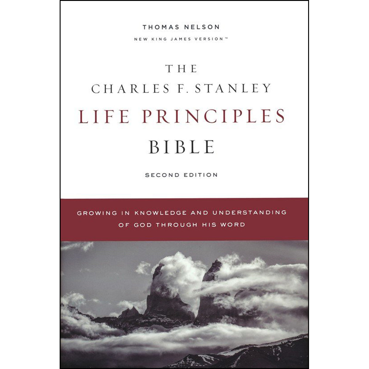 NKJV Charles F. Stanley Life Principles Bible 2nd Ed (Comfort Print)(Hardcover)