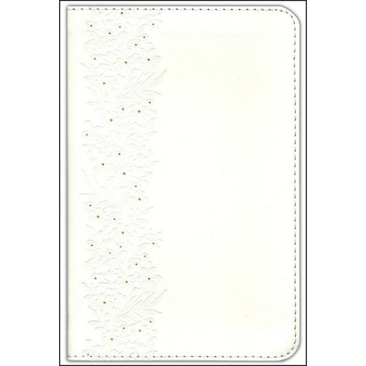 NKJV Bride's Bible Red Letter Edition White (Comfort Print)(Imitation Leather)