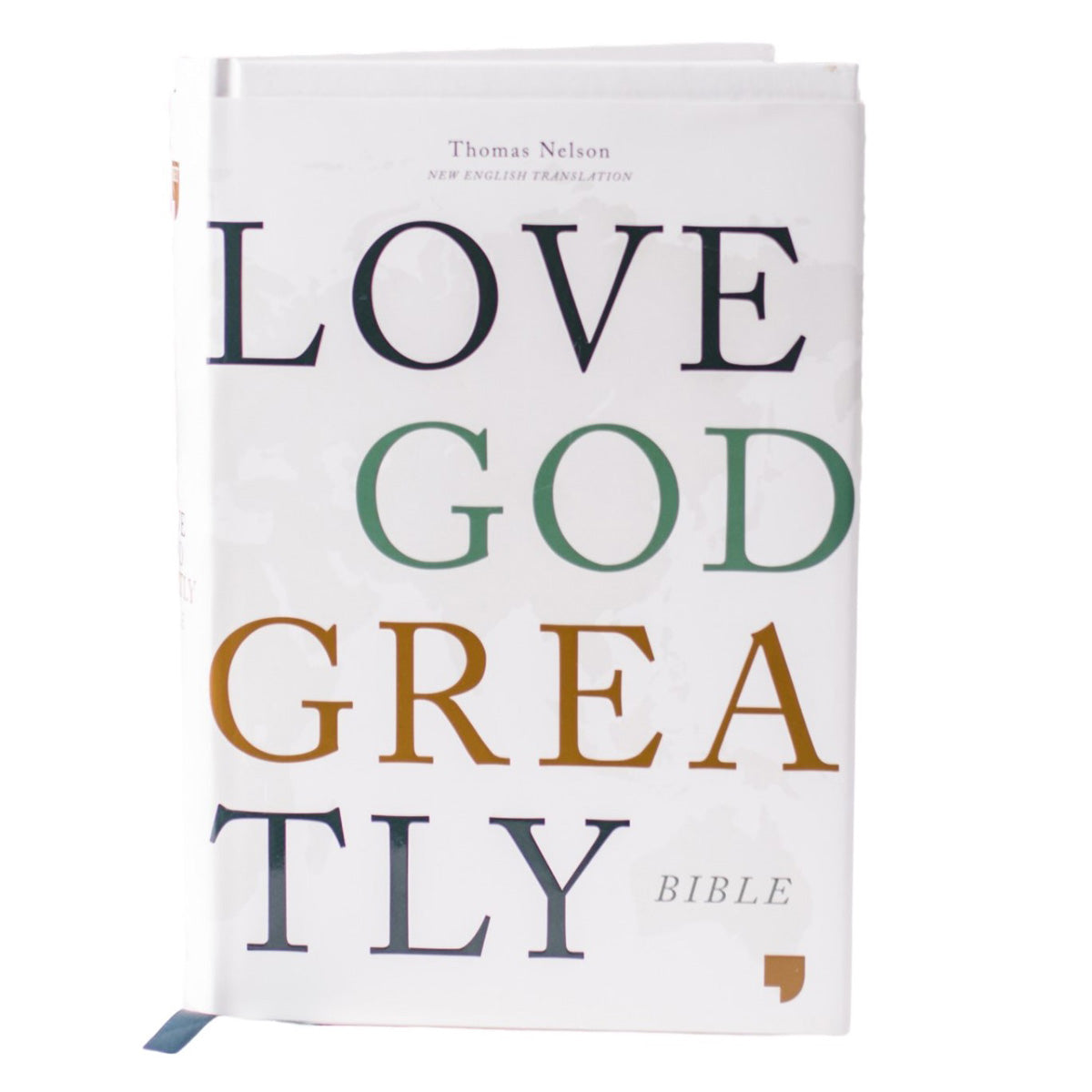 NET Love God Greatly Bible (Comfort Print)(Hardcover)
