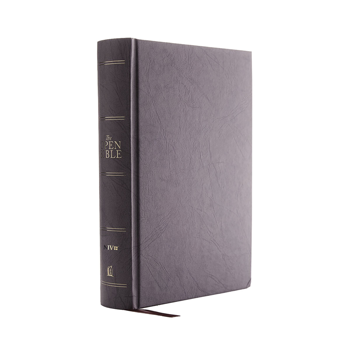 NIV Open Bible Red Letter Gray (Comfort Print)(Hardcover)