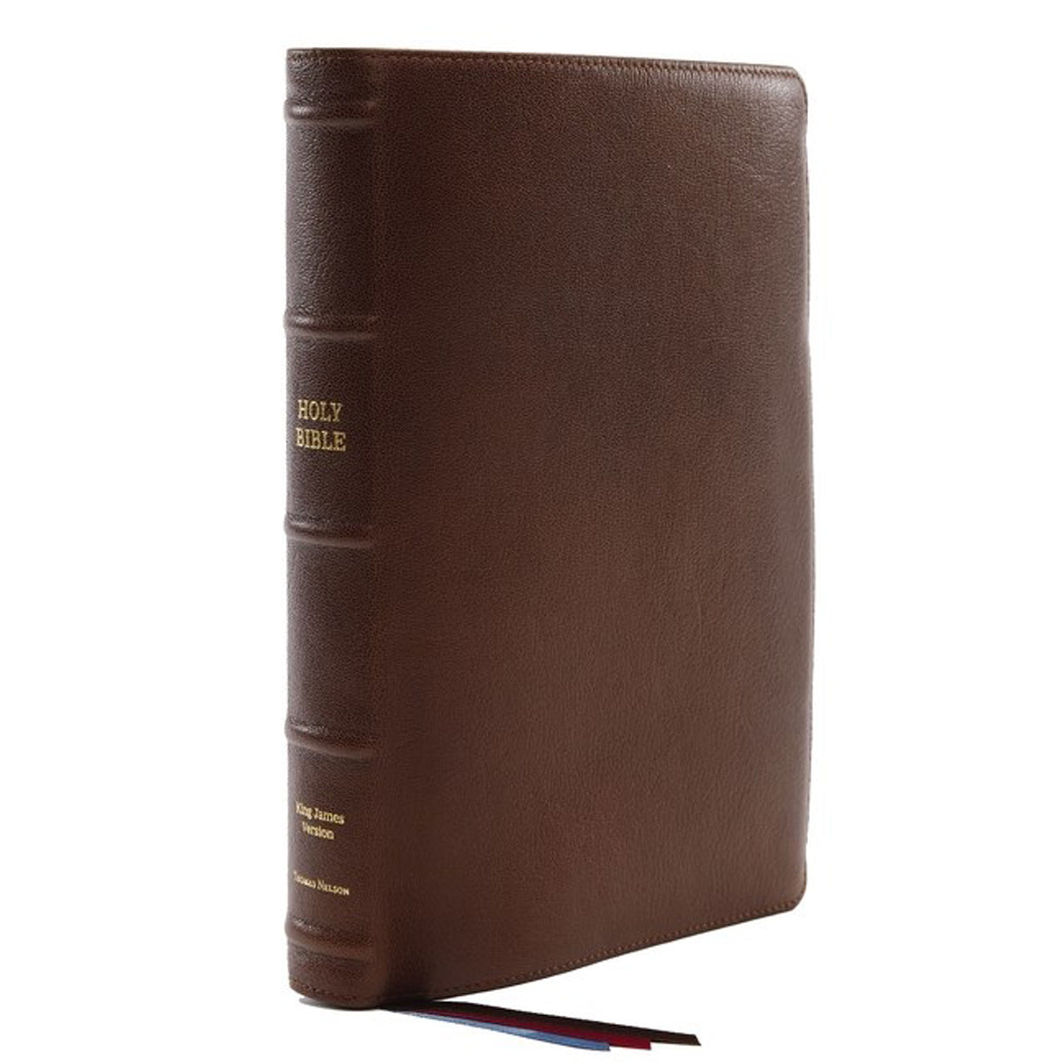 KJV Ref Bible C / Column Giant Print Goatskin Brown (Comfort Print)(Genuine Leather)