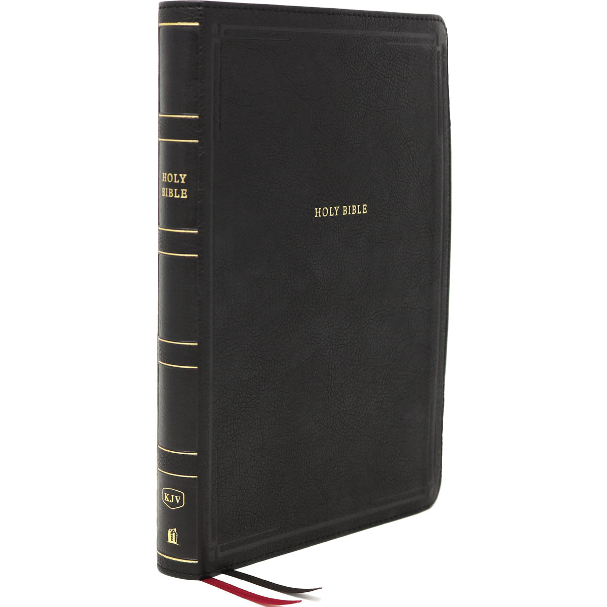 KJV Thinline Bible Red Letter Giant Print Black (Comfort Print)(Imitation Leather)