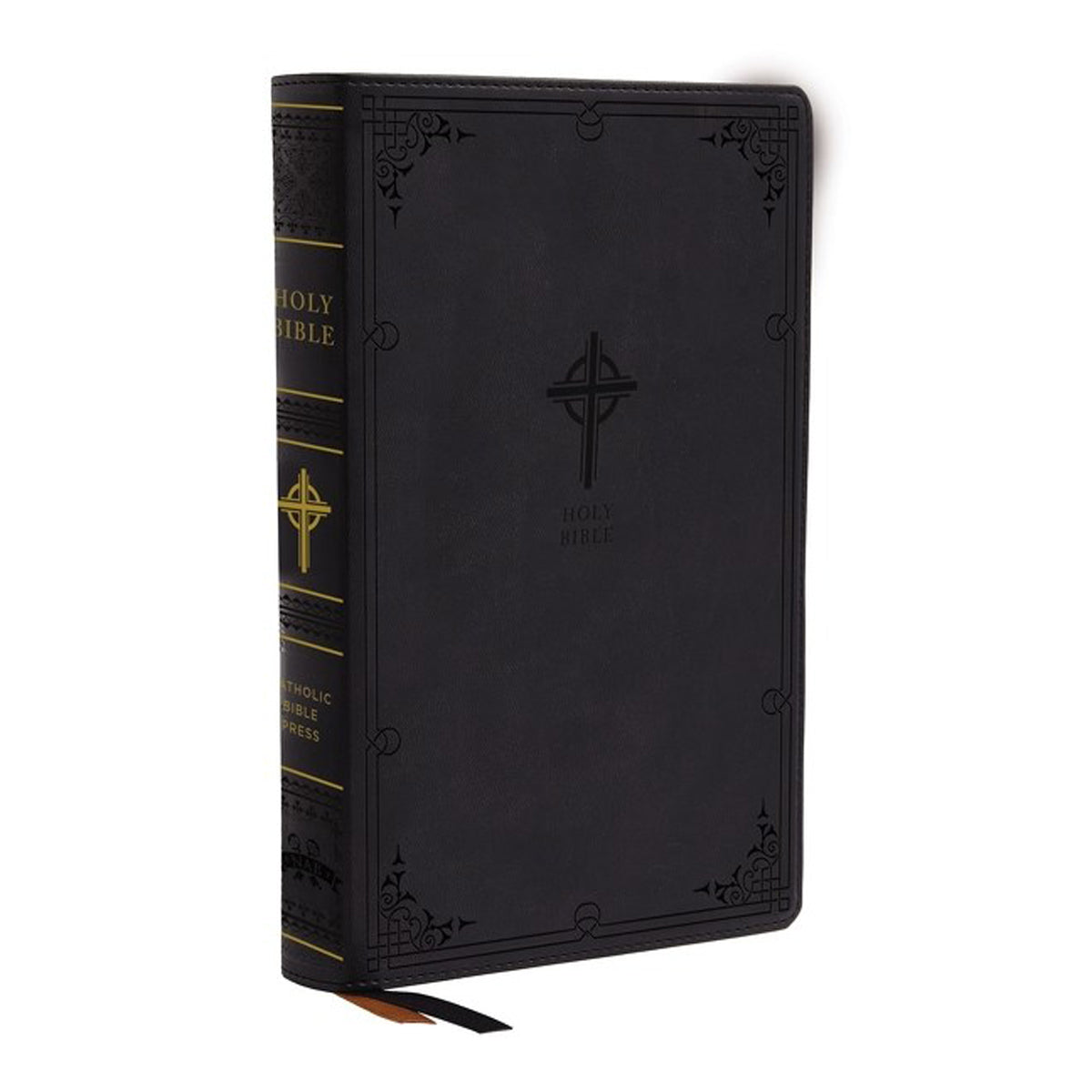 NABRE Revised Edition Catholic Bible Large Print Black (Comfort Print)(Imitation Leather)