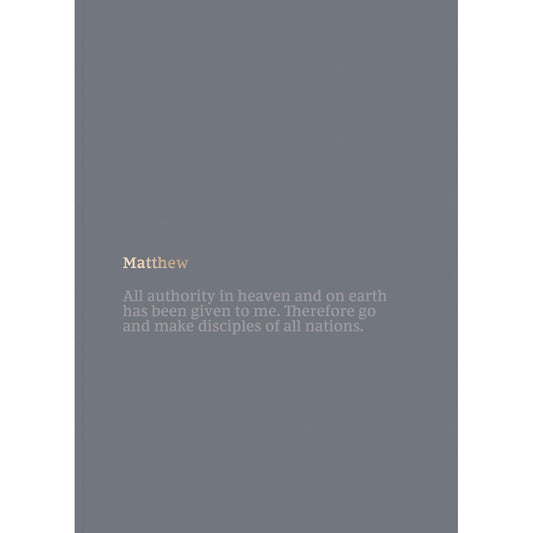 NKJV Bible Journal Matthew (Comfort Print)(Paperback)
