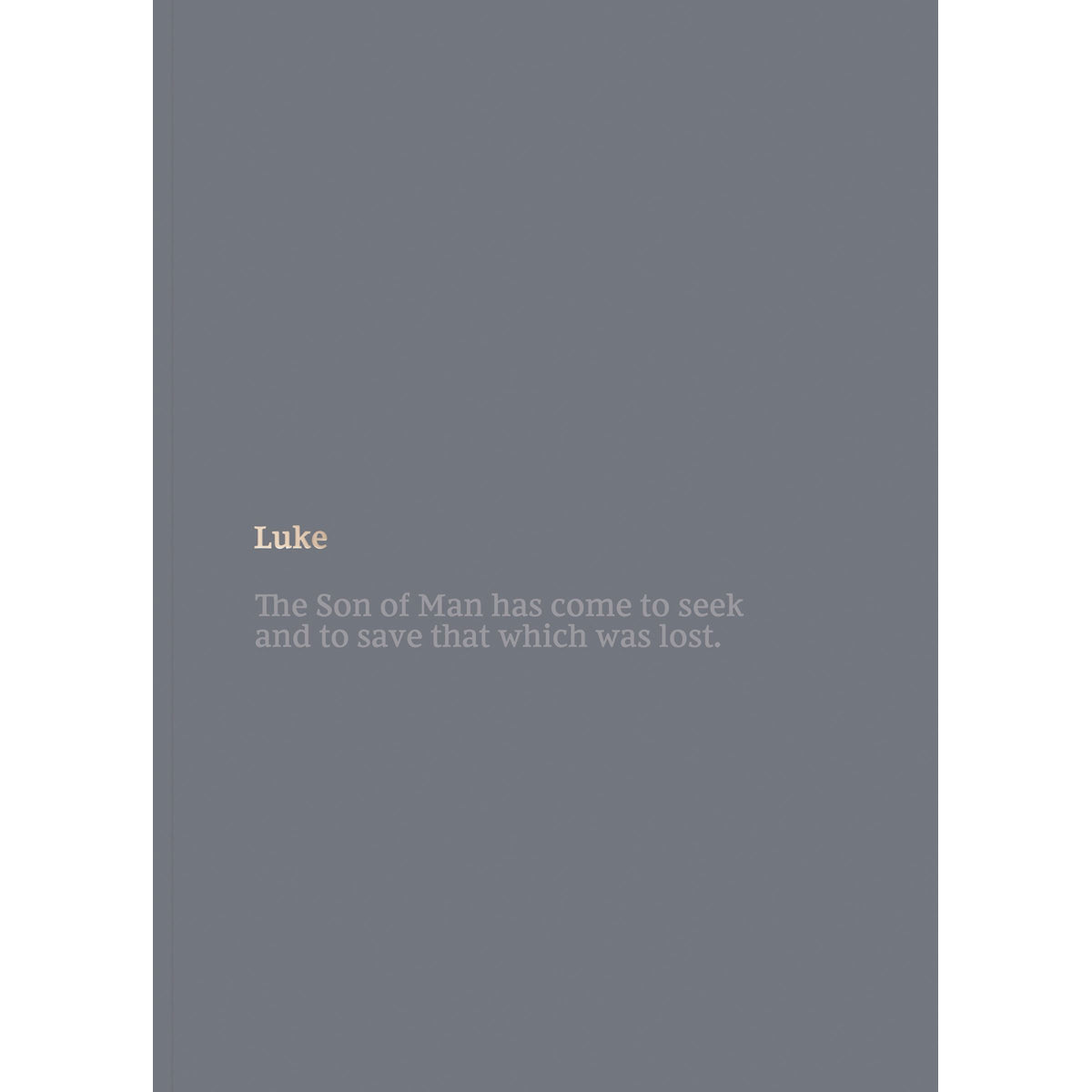 NKJV Bible Journal Luke (Comfort Print)(Paperback)