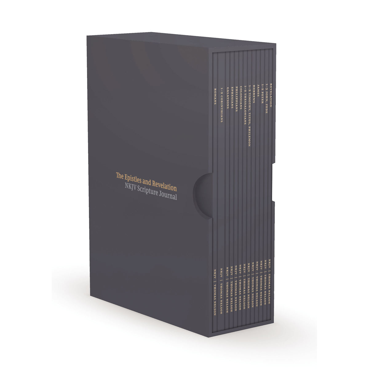 NKJV Bible Journals The Epistles And Revelation (Comfort Print)(Box Set)
