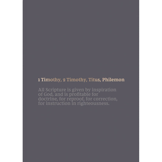NKJV Bible Journal 1 Timothy, 2 Timothy, Titus, Philemon (Comfort Print)(Paperback)