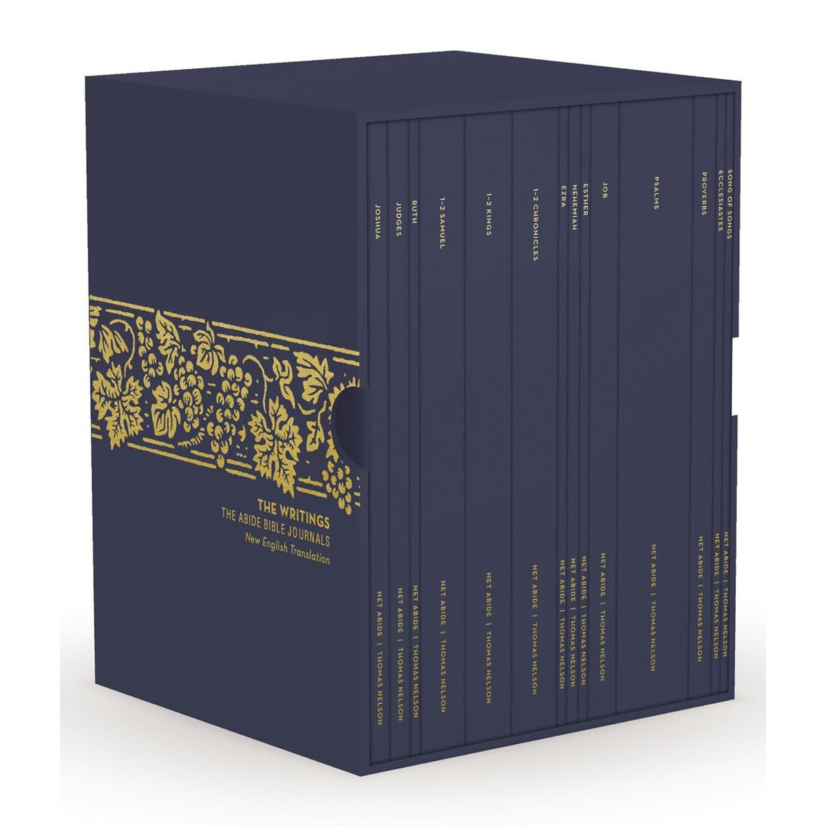 NET Abide Bible Journals The Writings (Comfort Print)(Box Set)