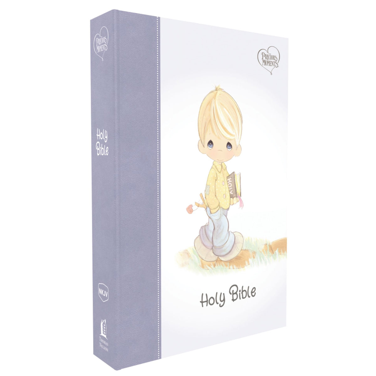 NKJV Precious Moments Small Hands Bible Blue (Comfort Print)(Hardcover)