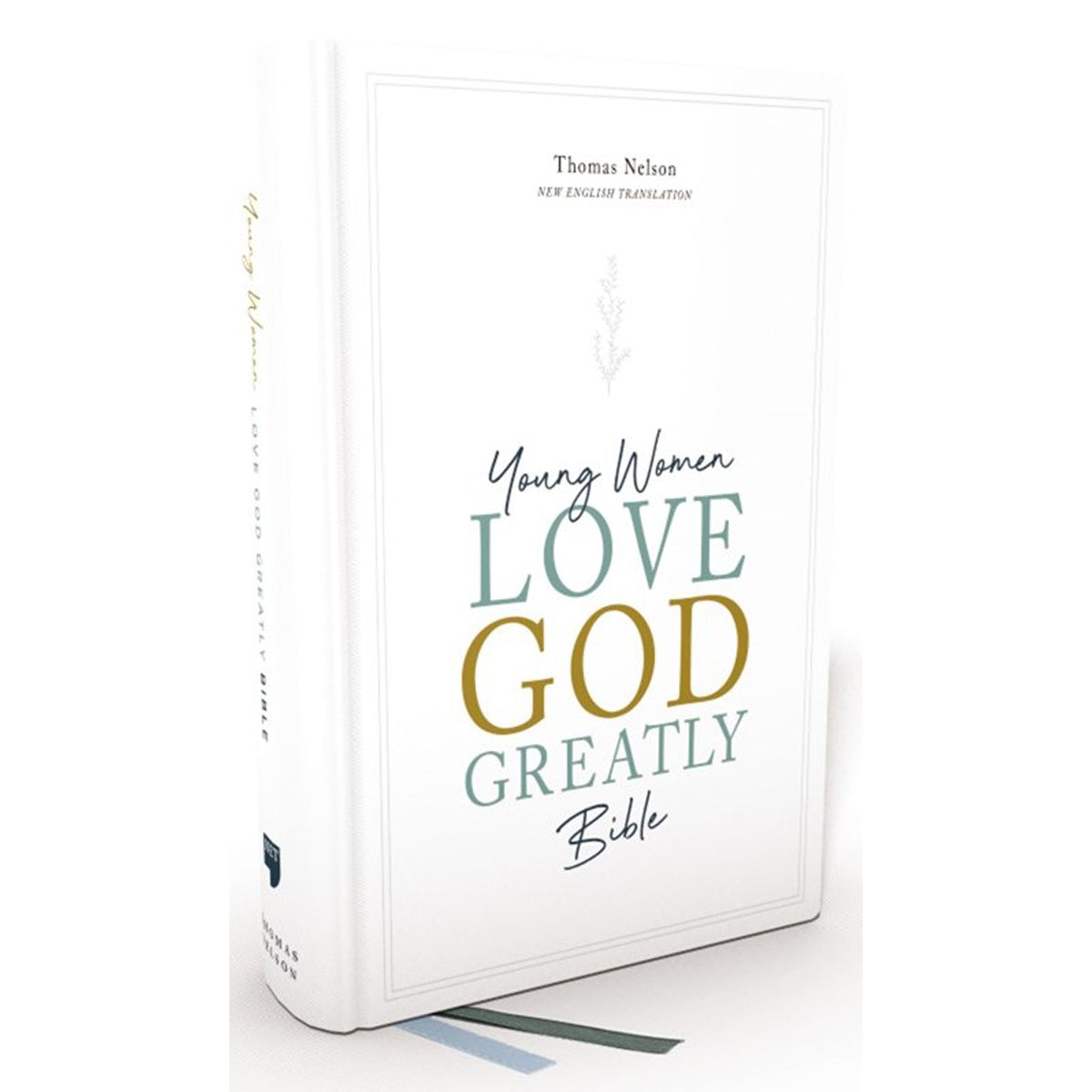 NET Young Women Love God Greatly Bible Cloth Over Board Blue (Comfort Print)(Hardcover)