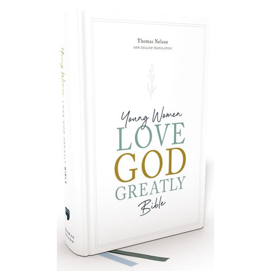 NET Young Women Love God Greatly Bible Cloth Over Board Blue (Comfort Print)(Hardcover)