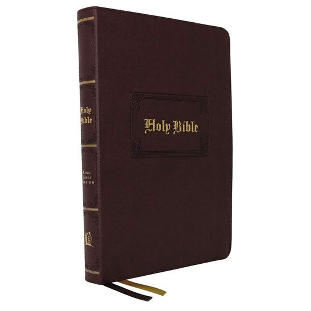 KJV Thinline Bible Large Print Red Letter Brown (Comfort Print)(Vintage Series)(Imitation Leather)