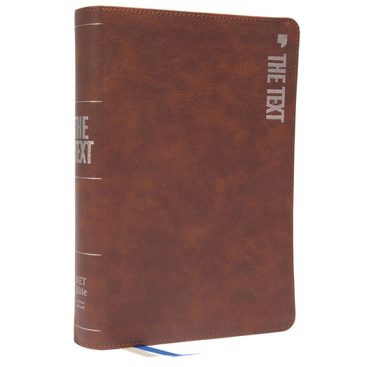 NET The TEXT Bible Brown (Comfort Print)(Imitation Leather)