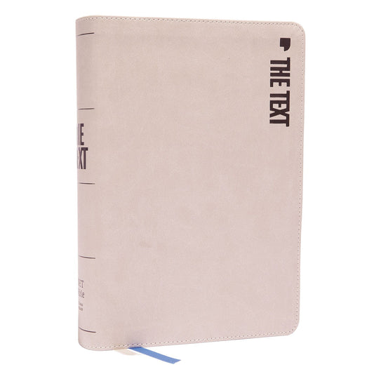 NET The TEXT Bible Stone (Comfort Print)(Imitation Leather)