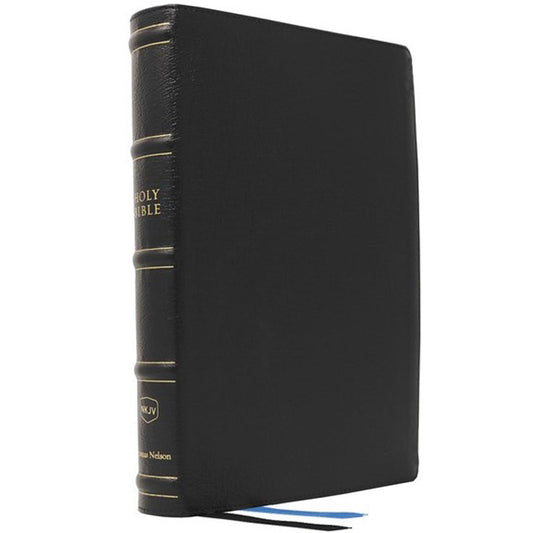 NKJV Compact Maclaren Bible Black (Comfort Print)(Maclaren Series)(Genuine Leather)