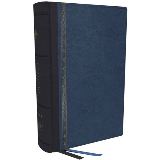 NRSCVE Great Quotes Catholic Bible Blue (Comfort Print)(Imitation Leather)