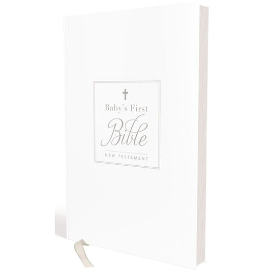 KJV Baby's First New Testament Bible Red Letter White (Comfort Print)(Hardcover)