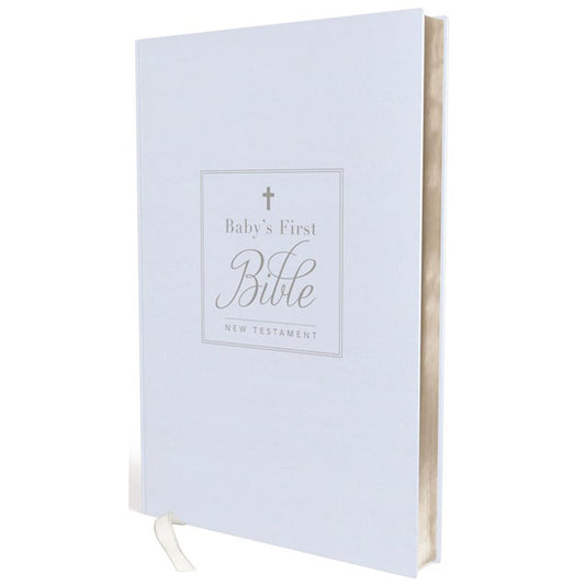 KJV Baby's First New Testament Bible Red Letter Blue (Comfort Print)(Imitation Leather)