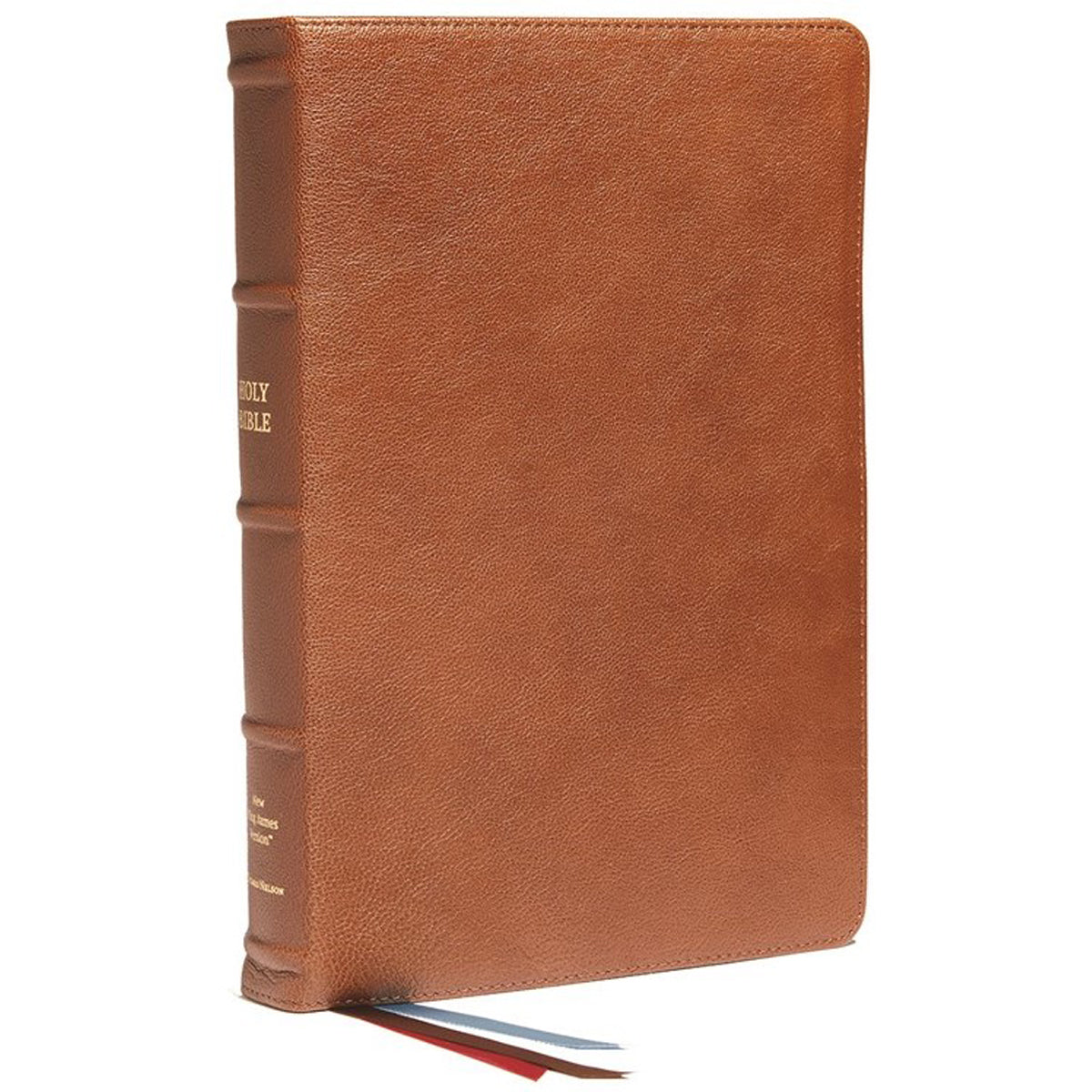 NKJV C / Col Ref Bible Idx Brown Premium (Comfort Print)(Genuine Leather)