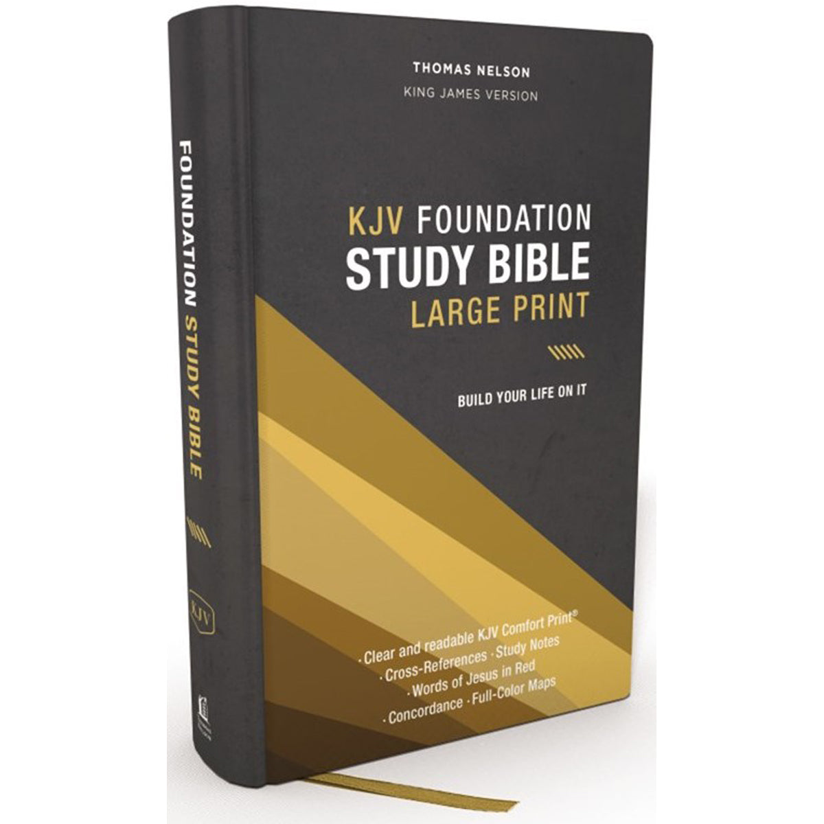 KJV Foundation Study Bible Large Print Red Letter (Comfort Print)(Hardcover)