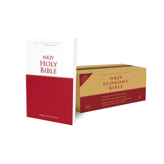 NKJV Economy Bible (Case Of 40)(Paperback)