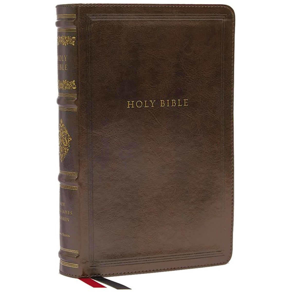 NKJV Personal Size Reference Bible Brown (Comfort Print)(Sovereign Collection)(Imitation Leather)