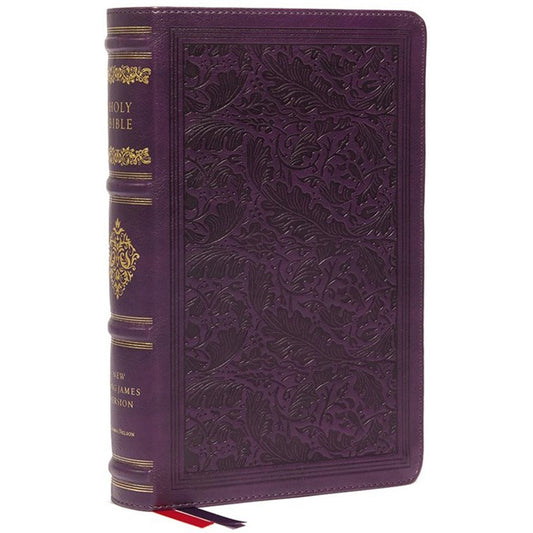 NKJV Personal Size Reference Bible Purple (Comfort Print)(Sovereign Collection)(Imitation Leather)