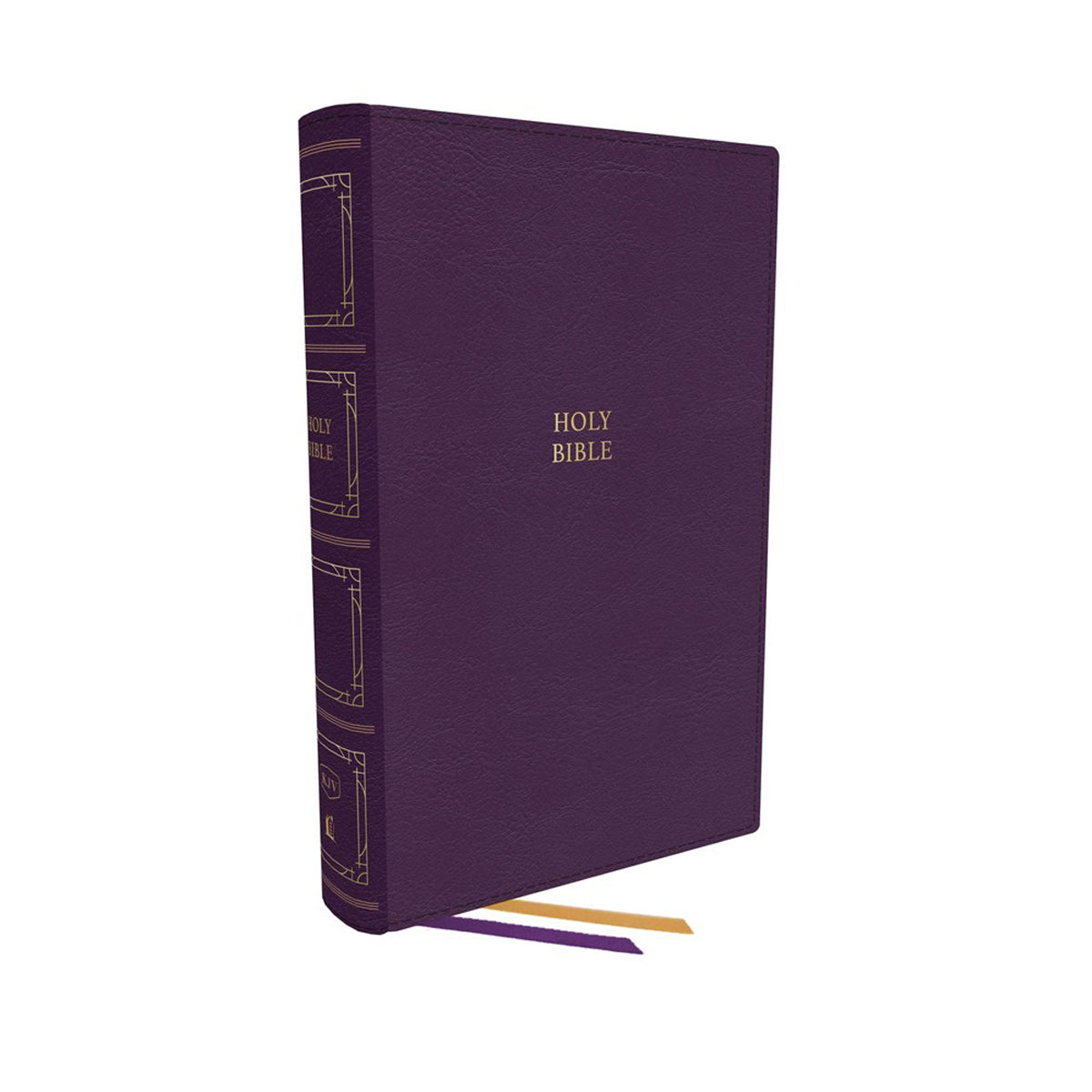 KJV Thinline Paragraph-Style Bib Red Letter Idx Purp (Comfort Print)(IM)