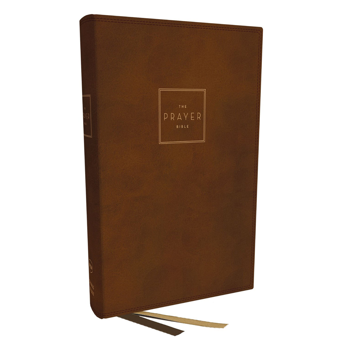 NKJV Brown Genuine Leather The Prayer Bible Comfort Print