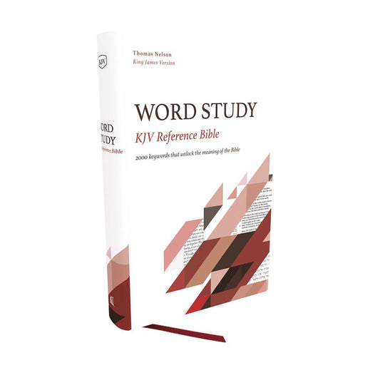 KJV Word Study Reference Bible Red Letter Indexed (Comfort Print)(Hardcover)