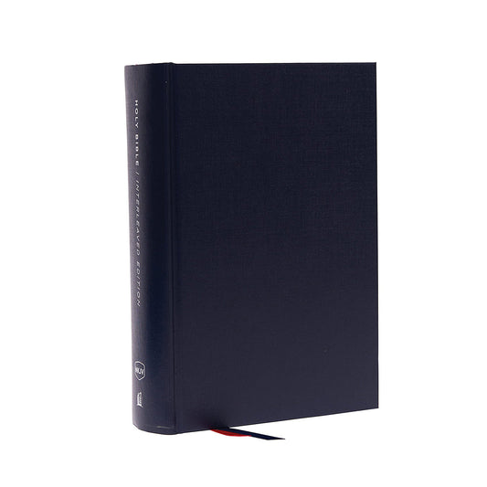 NKJV Interleaved Bible Journal Edition Red Letter (Comfort Print)(HC)