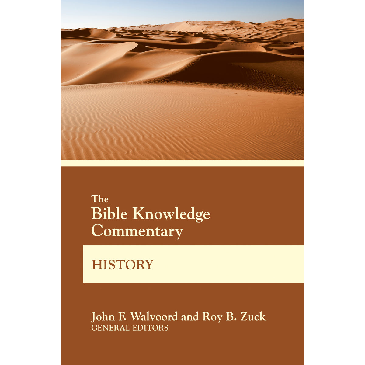 The Bible Knowledge Commentary History (Paperback)