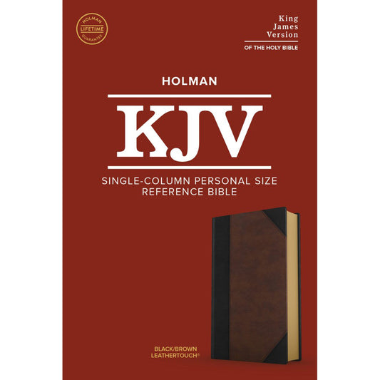 KJV Single-Column Personal Size Bible Brown (Imitation Leather)