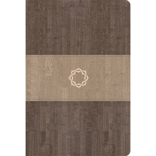 KJV Weathered Grey Imitation Leather Essential Teen Study Bible