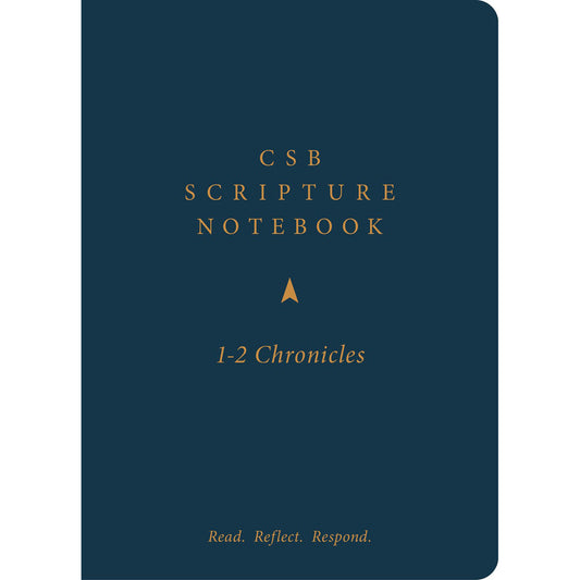 CSB Scripture Notebook 1-2 Chronicles: Read Reflect Respond (Paperback)
