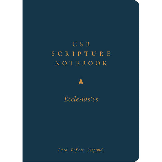 CSB Scripture Notebook Ecclesiastes: Read Reflect Respond (Paperback)