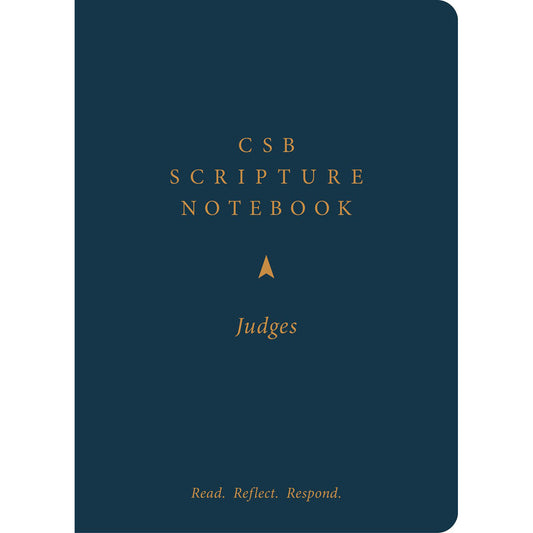 CSB Scripture Notebook Judges: Read Reflect Respond (Paperback)